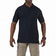 Men's Polo, Manufacturer : 5.11, Model : Utility Short Sleeve Polo, Color : Dark Navy