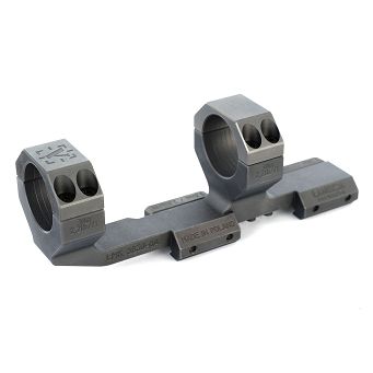 Cantilever Monolithic Mount, Manufacturer : Lambda Precision (Poland), Model : HRS LMK3830-0A (Height-38mm; Scope Housing Diameter-30mm; No Slope), Color : Titanium