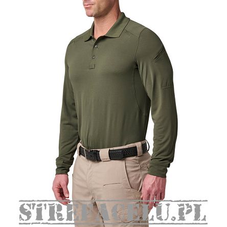 Koszulka polo męska 5.11 HELIOS L/S POLO kolor: TDU GREEN - (Wybór rozmiarów)