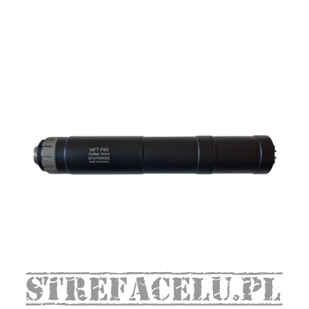 Tłumik MFT PX9 1/2-28 - 9mm - Czarny