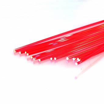 Światłowód wymienny 1,5mm czerwony 3szt. - Fiber Optic 1,5mm Red (set of 3 pieces)