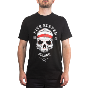Men's T-shirt, Manufacturer : 5.11, Model : Decorated Skull SS Tee Poland, Color : Black