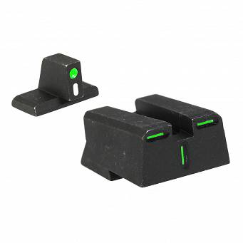 Mepro R4E Optimized Duty Night Sight Fixed Set Glock 26/27 Green/Green ML12224 