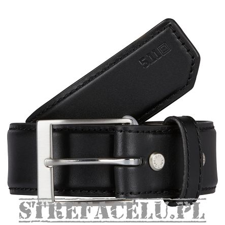 Men's tactical belt 5.11 LTHR CASUAL 1 1/2 BET : BLACK