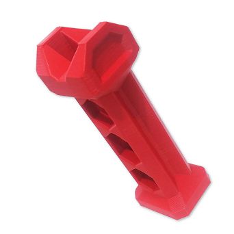 Magnetic holder for long guns - RIFLEHOLDER - Red