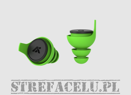 Earplugs; Model : XP Reactor, Manufacturer : AXIL, Size : M/L, Color : Green