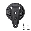 Disk with adapter for Safariland holster for Tek-Mount 360 Insert Disk mounting - black - Bladetech