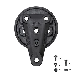 Disk with adapter for Safariland holster for Tek-Mount 360 Insert Disk mounting - black - Bladetech