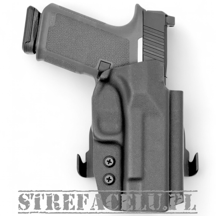 Kabura zewnętrzna lewa do pistoletu Ruger RXM OR, LH OWB kydex, kolor: czarny