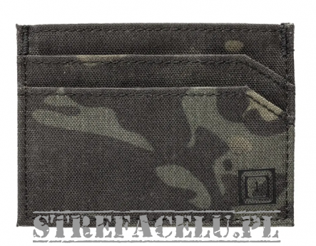 Wallet, Manufacturer : 5.11, Model : Tracker Card Wallet 2.0, Camouflage : Black Multicam