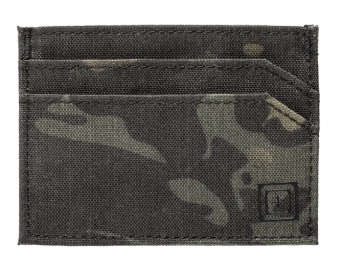 Wallet, Manufacturer : 5.11, Model : Tracker Card Wallet 2.0, Camouflage : Black Multicam