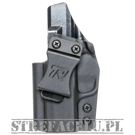 Left inside holster for Walther PDP Compact Optics Cut pistol, LH IWB kydex, color: black