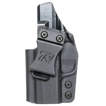 Left inside holster for Walther PDP Compact Optics Cut pistol, LH IWB kydex, color: black