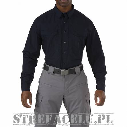 Men's Shirt, Manufacturer : 5.11, Model : Stryke Long Sleeve Shirt, Color : Dark Navy