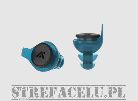 Earplugs; Model : XP Reactor, Manufacturer : AXIL, Size : M/L, Color : Blue