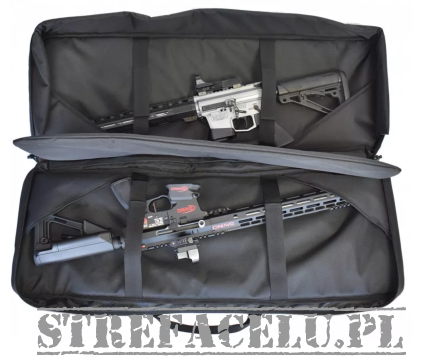 Case for Guns / Ammunition / Accessories, Manufacturer : CED, Model : Edge Dual PCC Rifle Case, Color : Black