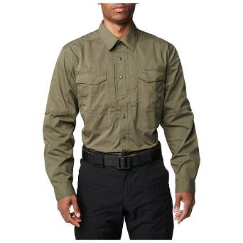 Men's Shirt, Manufacturer : 5.11, Model : Stryke Long Sleeve Shirt, Color : Ranger Green