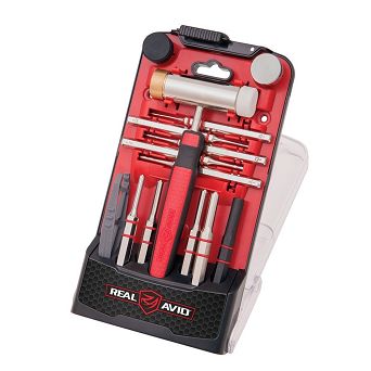 Zestaw wybijaków z młotkiem Accu Punch Hammer & Roll Pin Punch Set - Real Avid -  AVHPS-RP