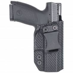 IWB Holster, Compatibility : CZ P10-S, Manufacturer : Concealment Express, Material : Kydex, For Persons : Right Handed, Finish : Carbon