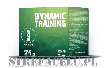 FAM PIONKI Shotgun Ammunition Dynamic Training 24g 7.5-2.40mm 12/70