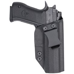 IWB Holster, Compatibility : IWI Jericho 941 PSL9 steel frame (FS), Manufacturer : Concealment Express, Material : Kydex, Color : Black