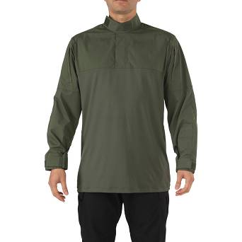 Men's Shirt, Manufacturer : 5.11, Model : Stryke Tdu Rapid Long Sleeve Shirt, Color : TDU Green