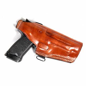 H&K Expert Leather Holster - Brown - Cayman