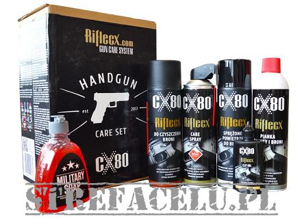 Care Set - hanguns cleaning kit - CX80 RiflecX