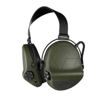 Słuchawki aktywne nakarkowe Sordin Supreme T2 - Zielone - 303006-20P