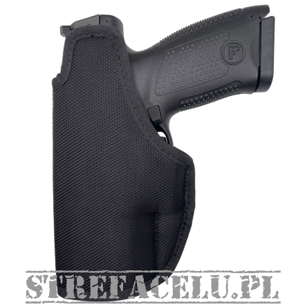 Nylon Holster, Manufacturer : Falco Holster (Slovakia), Carrying Type : IWB Internal; Model : Premium MultiFit Compact, Color : Black