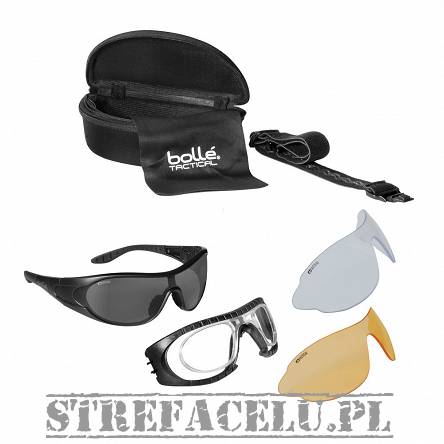 Okulary Bolle Tactical RAIDER- zestaw - balistyczne - RAIDERKIT