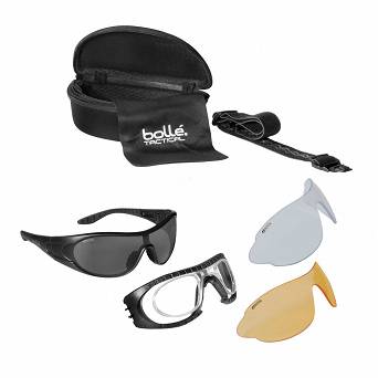 Okulary Bolle Tactical RAIDER- zestaw - balistyczne - RAIDERKIT