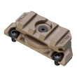 Helmet mount for Scout type flashlight - Thyrm VariArc OpsCore/Dovetail - FDE