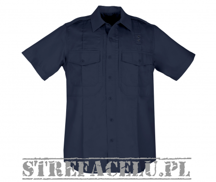 Men's Shirt, Manufacturer : 5.11, Model : Taclite PDU Class B Short Sleeve Shirt, Color : Midnight Navy