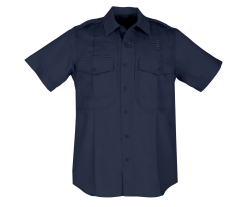 Men's Shirt, Manufacturer : 5.11, Model : Taclite PDU Class B Short Sleeve Shirt, Color : Midnight Navy