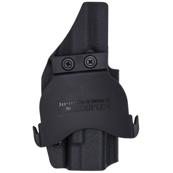 OWB Holster, Compatibility : Springfield H11/Hellcat PRO OR, Manufacturer : Concealment Express, Material : Kydex, For Persons : Right Handed, Color : Black