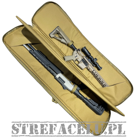 Case for 2x Carbines, Manufacturer : Tacti (Poland), Model : Tactical 11, Color : Coyote