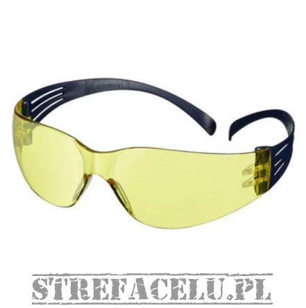 Okulary ochronne 3M SecureFit 100, żółte SF103AF-BLU-E