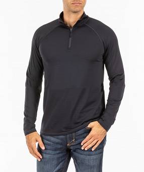 Men's Sweatshirt, Manufacturer : 5.11, Model : Stratos 1/4 Zip, Color : Dark Navy