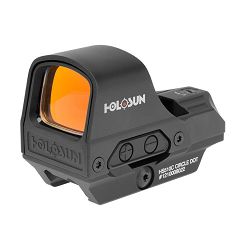 Holosun HS510C Open Reflex Sight - Multi-dot - Solar Panel - Black
