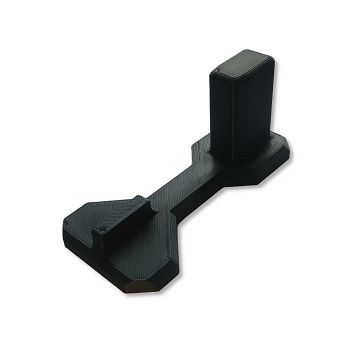 Magnetic gun holder - PISTOLSTAND - Black