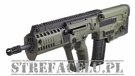 IWI Rifle, Model : Tavor X95, Design : Bullpup, Barrel Length : 16.5 inches, Color : OD Green, Caliber : .5.56x45mm / .223 Rem