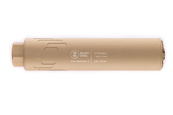 Suppressor, Manufacturer : SilentSteel (Finland), Model : Streamer, Caliber : .308/7.62, Color : FDE