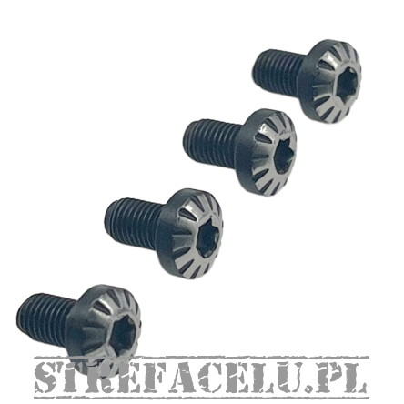 Bul Armory Grip Screw Set for 1911 | Two Tone Strips