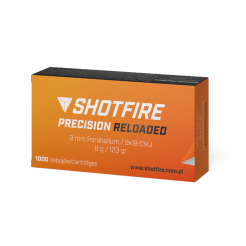 Nabój kulowy FMJ 7,9G 123gr Shotfire op. 250szt // 9 PARA do PCC