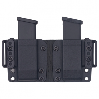 9mm/40SW Single Stack Magazine Pouch, Manufacturer : Concealment Express (Rounded Gear) USA, Type : External (OWB), Color : Black