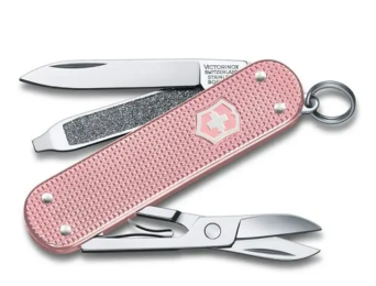 Victorinox Classic Alox Colors pocket knife, 58mm, Celidor, "Cotton Candy"