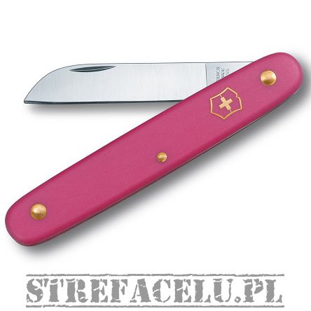 Gardening Knife With Nylon Handle, Manufacturer : Victorinox, Color : Pink