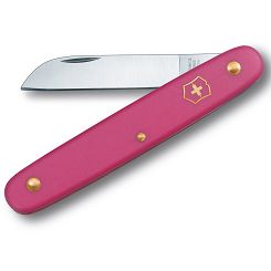 Gardening Knife With Nylon Handle, Manufacturer : Victorinox, Color : Pink