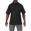 Men's Polo, Manufacturer : 5.11, Model : Rapid Performance Short Sleeve Polo, Color : Black